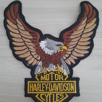 Harley Davidson toppa patch giubbotto 24×22