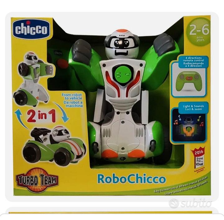 Chicco 78230 Turbo Team RoboChicco robot elettroni - Tutto per i bambini In  vendita a Taranto