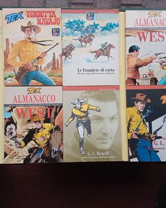 Fumetti TEX con volumetti allegati