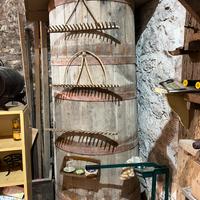 Botte in legno alta