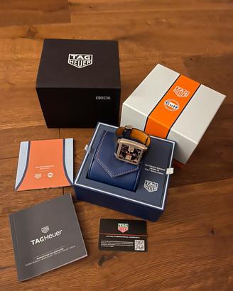 Tag heuer Monaco Gulf special edition FULL SET