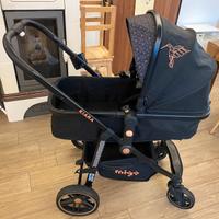 Trio Passeggino Neonato Kiara Migo ultra leggero