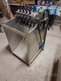 spiumatrice/spennatrice artigianale 