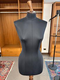 Manichino sartoriale donna in legno vintage