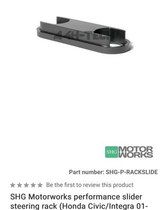 Steering rack slider civic ep3 type-r