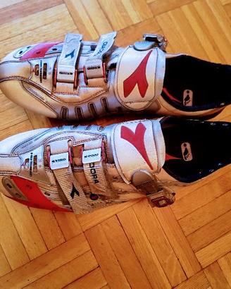 scarpe bici da corsa o mtb marca diadora nr 43/44