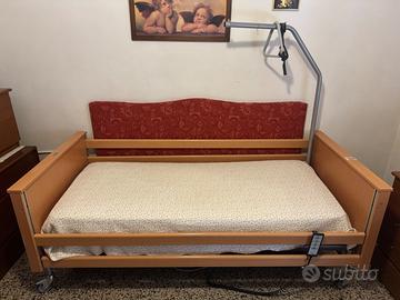 Letto ortopedico elettrico per invalidi