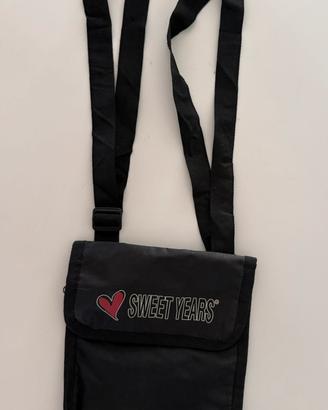 Marsupio Sweet Years con zip e chiusura a strappo