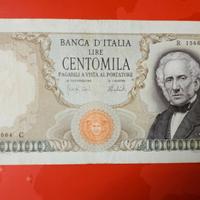 LIRE 100.000 MANZONI decr.6/2/1974 Carli Barbarito