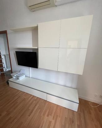 Parete attrezzata