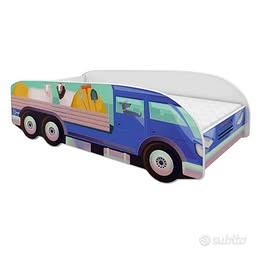 Lettino pe bambini Trattore Fattoria