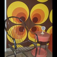 Sedia  Cantilever Stile Gastone Rinaldi Anni 70 Vi
