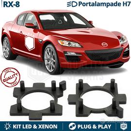 Portalampada montaggio KIT LED H7 per Mazda Rx-8