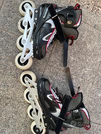Pattini in linea nuovi blackwheels flex 39/42