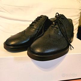 Oxford Pollini in pelle nere NUOVE –taglia 40