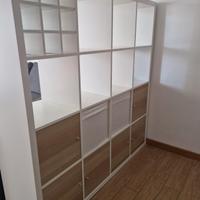 KALLAX
Scaffale, bianco, 147x147 cm