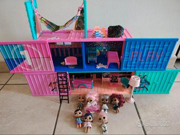 Casa delle bambole LOL +accessori + bambole