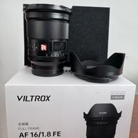 Obiettivo VILTROX 16mmF1.8FE Sony EMount Autofocus