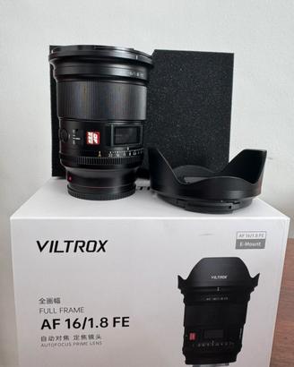 Obiettivo VILTROX 16mmF1.8FE Sony EMount Autofocus