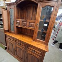 Credenza 3 ante con vetrina