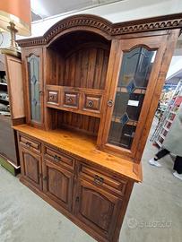 Credenza 3 ante con vetrina