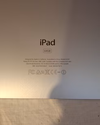Apple IPad 64gb per ricambi