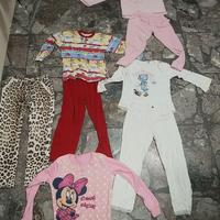 Lotto vestiti bambina 6 anni