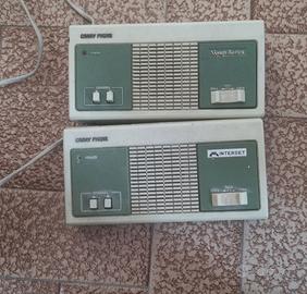 Interfono vintage ad onde convogliate