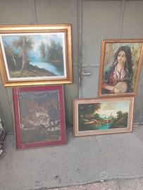 Quadri di grandi dimensioni dipinti a Mano