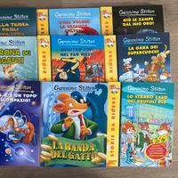 9 libri di Geronimo Stilton + Willy Morgan gratis