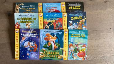 9 libri di Geronimo Stilton + Willy Morgan gratis