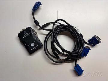 Switch VGA 2 in 1 Usb