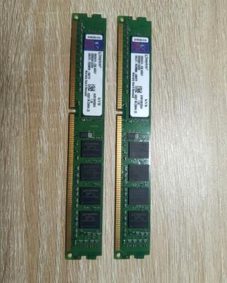 Ram DDR3 Kingston 8Gb (2 x 4Gb) 1333 Mhz CL9 1,5v