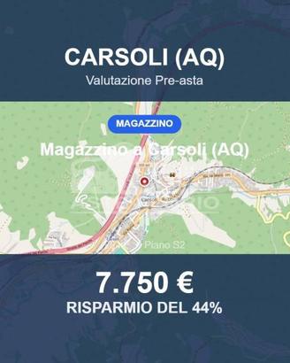 Immobile in asta di 26 m² a Carsoli