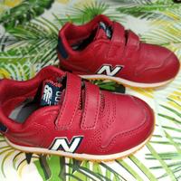 Sneakers New Balance 500 in pelle bimbo rosse 23,5