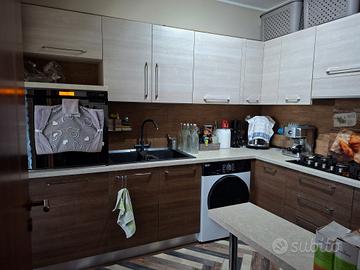 Cucina soggiorno camera da letto