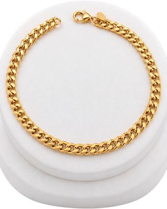 Bracciale groumette in oro giallo 18kt (750)
