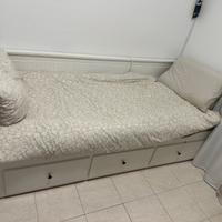 Letto divano con 3 cassetti