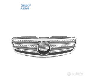GRIGLIA PER MERCEDES CLASSE SL R230 01-12 CROMATA 