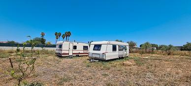 2 rulotte La mancelle 6M e Caravelair 5M