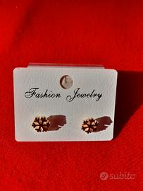 Orecchini natale Fiocco di neve 