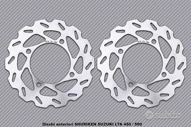 Dischi anteriori SHURIKEN SUZUKI LTA 450 / 500