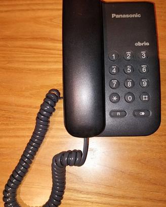 Telefono fisso Panasonic, modello KX-TS3EXB.