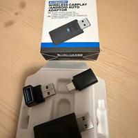 Quad lock wireless carplay/android auto adaptor