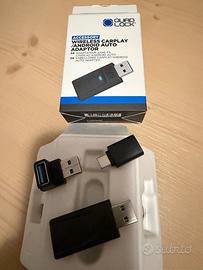 Quad lock wireless carplay/android auto adaptor