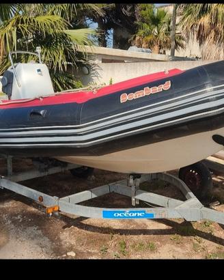 Gommone BOMBARD 550 cat C e motore yamaha
