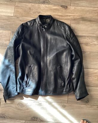 Giubbotto pelle UGO BOSS tg.48