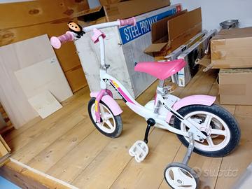 bicicletta bambina 10 pollici 