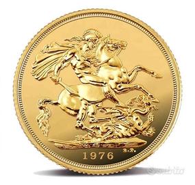 Ritiro monete oro sterline marenghi