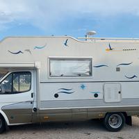 Camper mansardato 6 posti Gemellato